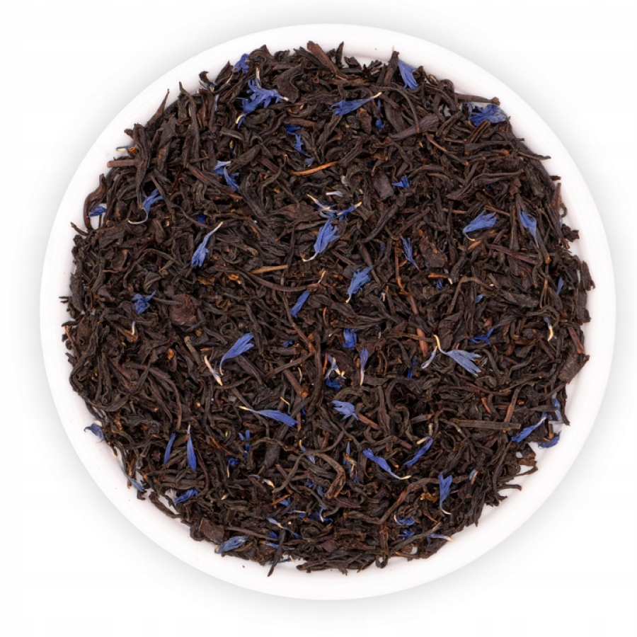Levně Čaj Černý S Listy Earl Grey Blue S Květem Chrpy Oslo Teaverso 500G