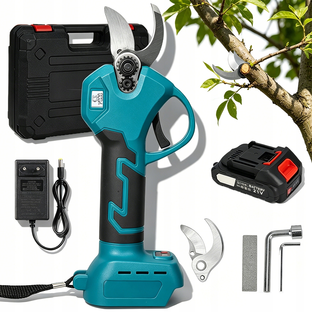 Zahradní nůžky S Bezpečným Startem 300 Mah 120 W