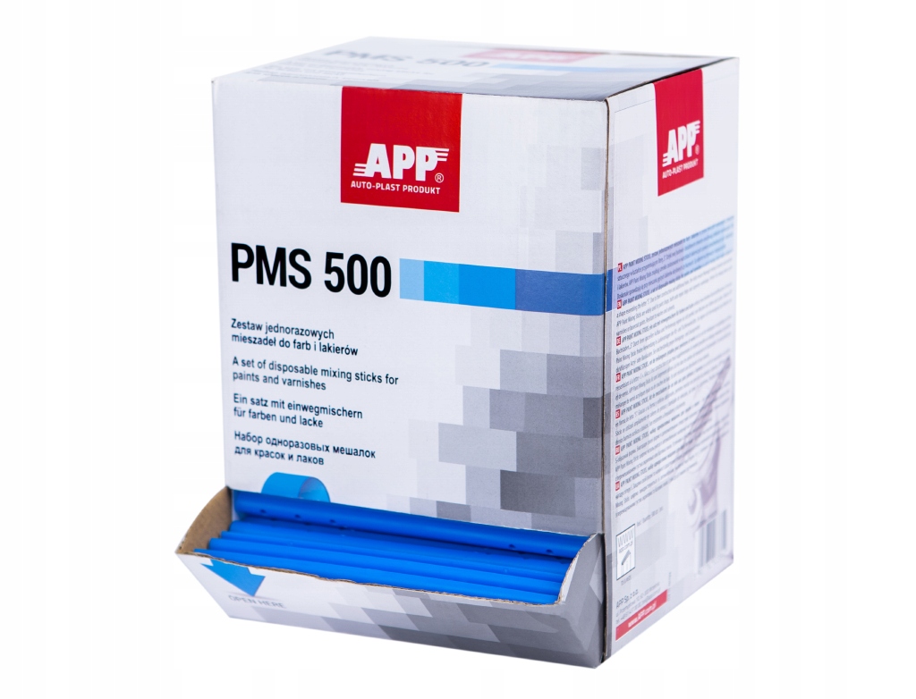 APP poręczne MIESZADŁO DO BAZ, FARB, LAKIERÓW w opakowaniach do 1 litr 1932 Marka APP