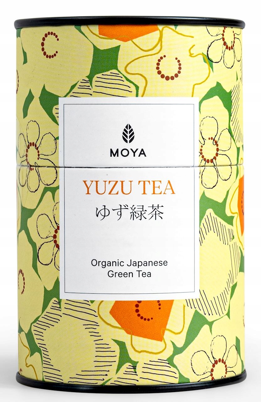 Japonský bio zelený čaj yuzu 60 g Moya Matcha