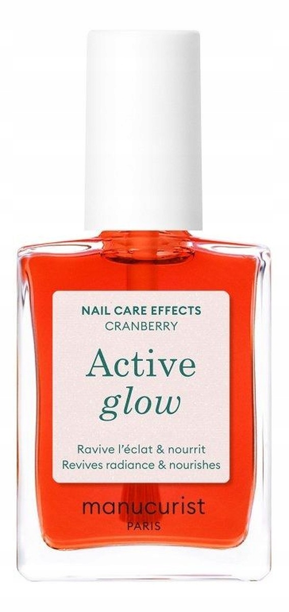 Manucurist Active Glow Lak na nehty 15 ml Cranberry (1)