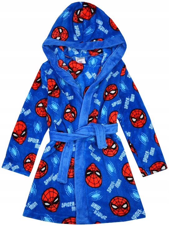 

Spider-man Szlafrok Ciepły Miękki 98/104 R046B
