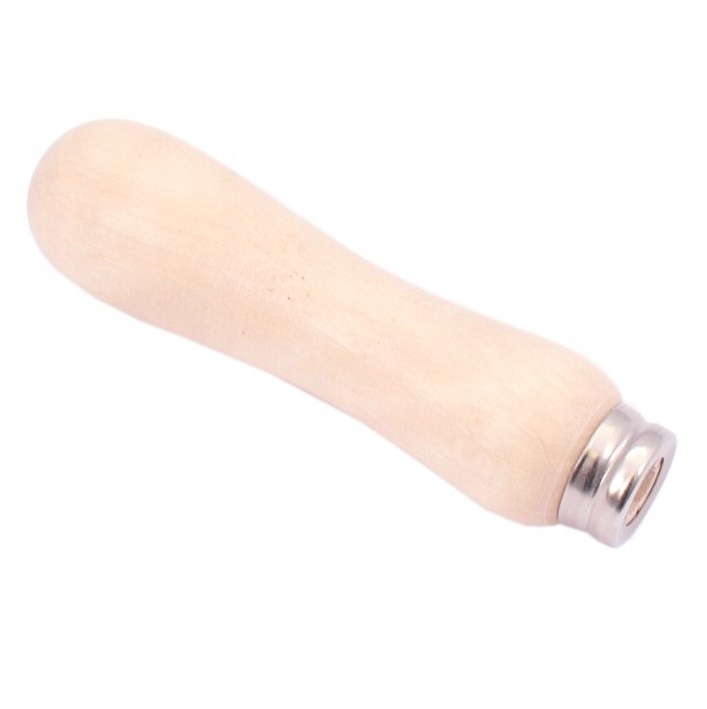 Trzonek do pilnika Z DREWNA Lakierowany 122mm