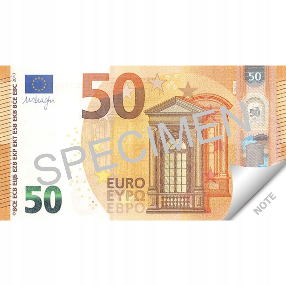 NOTES 50 EURO 70K. (MAŁY)