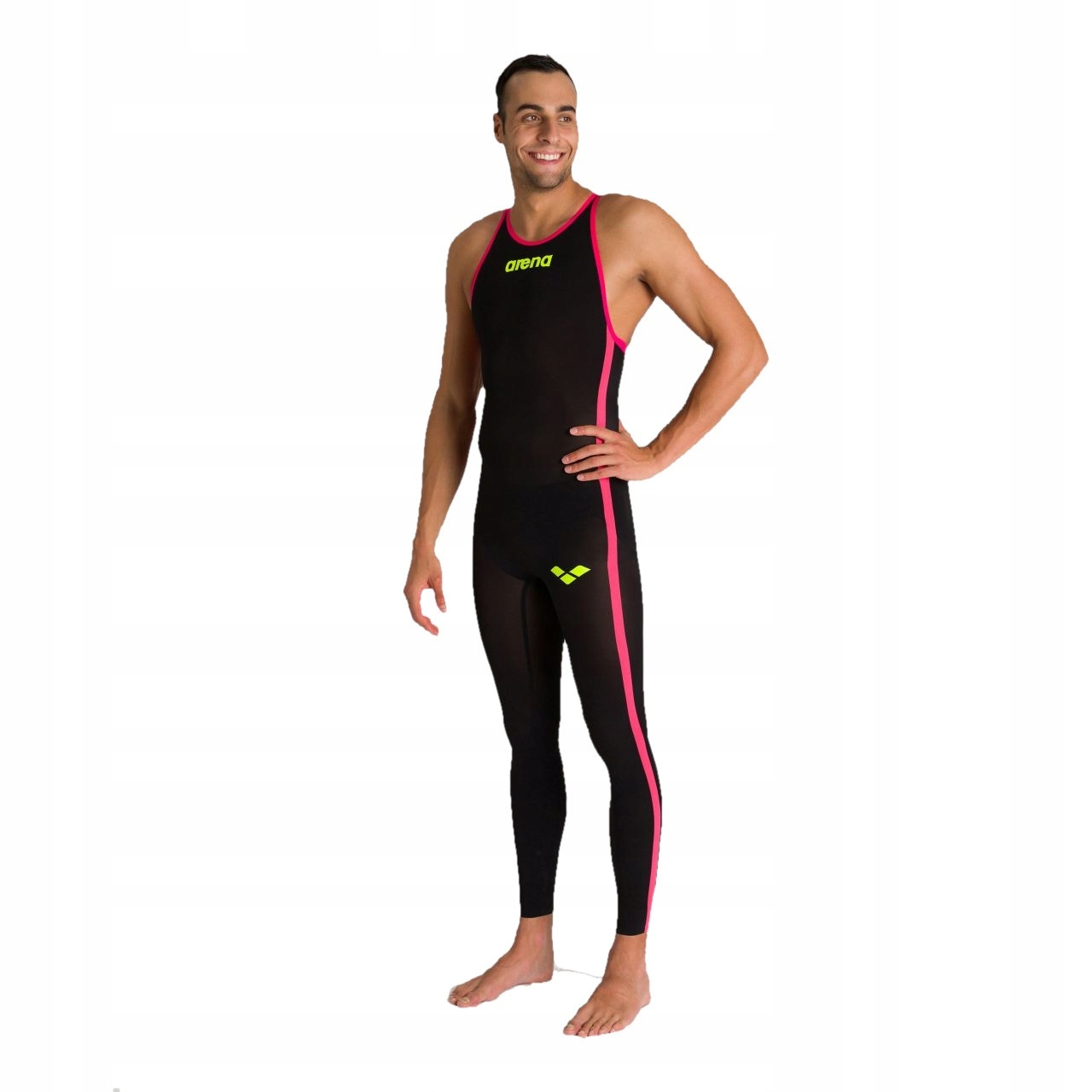 Strój startowy Arena M Pwskin R-evo+ Ow Fbllcb UK32 Black-fluo Yellow