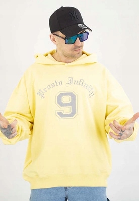 Mikina Prosto S kapucí Nine žlutá