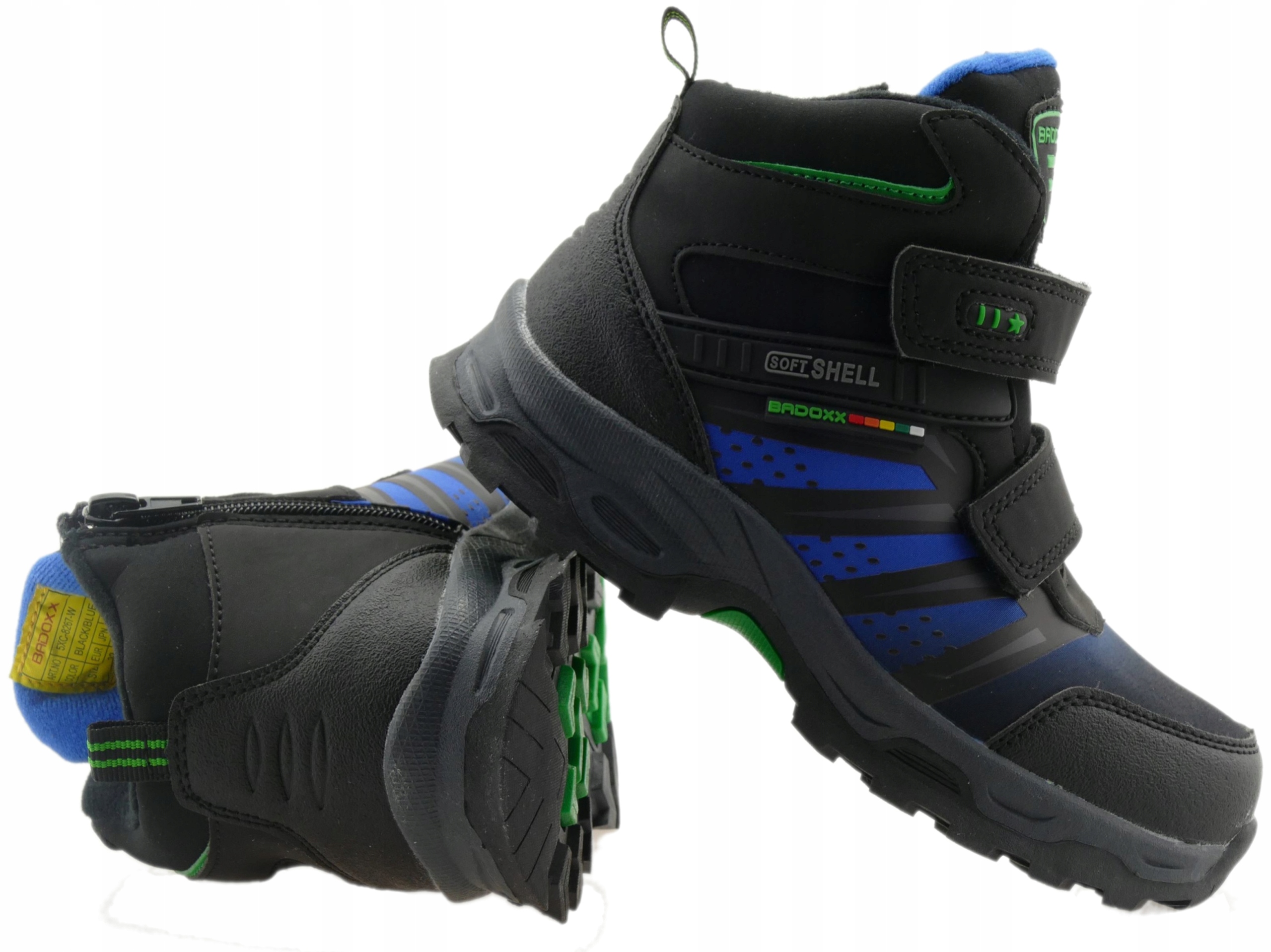 

Buty Zimowe Chłopięce Ocieplane Śniegowce Rzepy 35