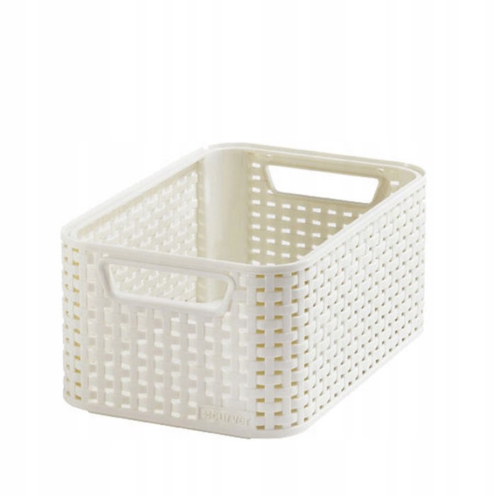 

Curver Koszyk S 205825 Kosz Kremowy Rattan Pudełko
