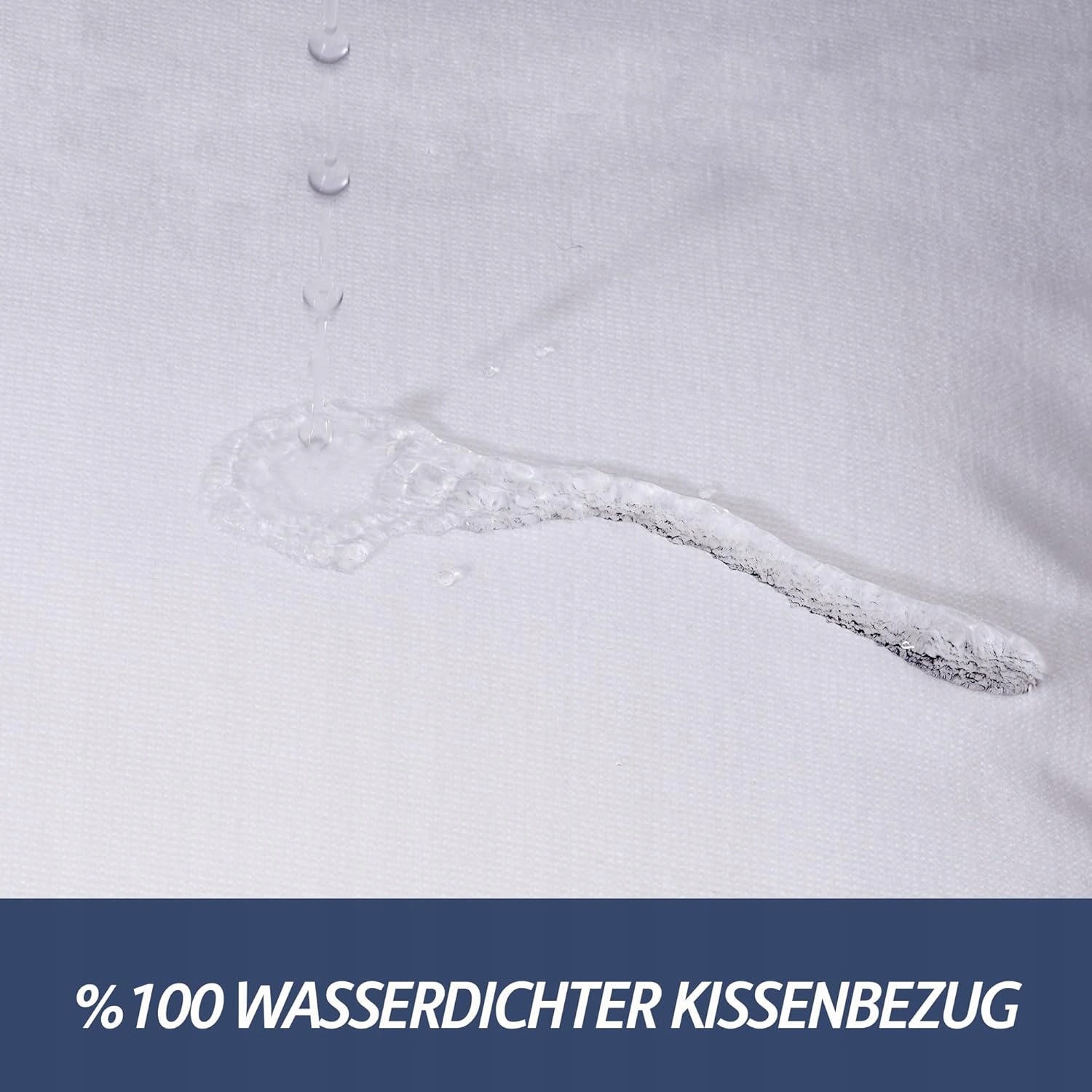 Komfortec Wodoszczelne 2 poszewki na poduszkę 40 x 60 cm Marka bez marki