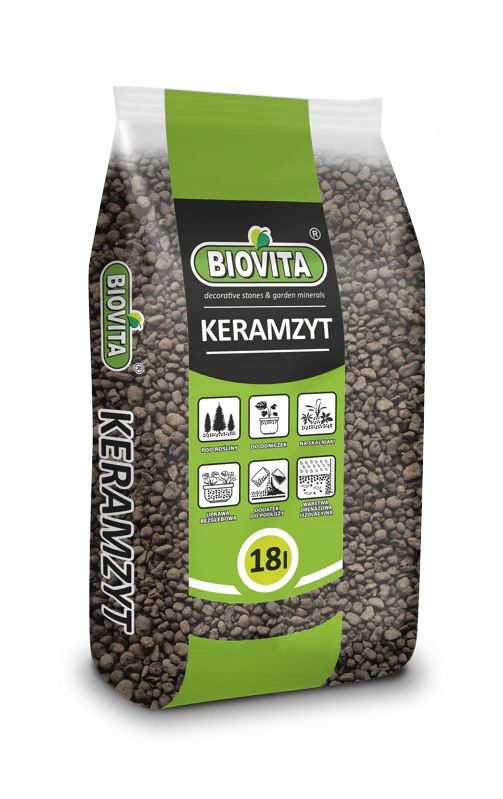 

Keramzyt Biovita 4-8mm 18L
