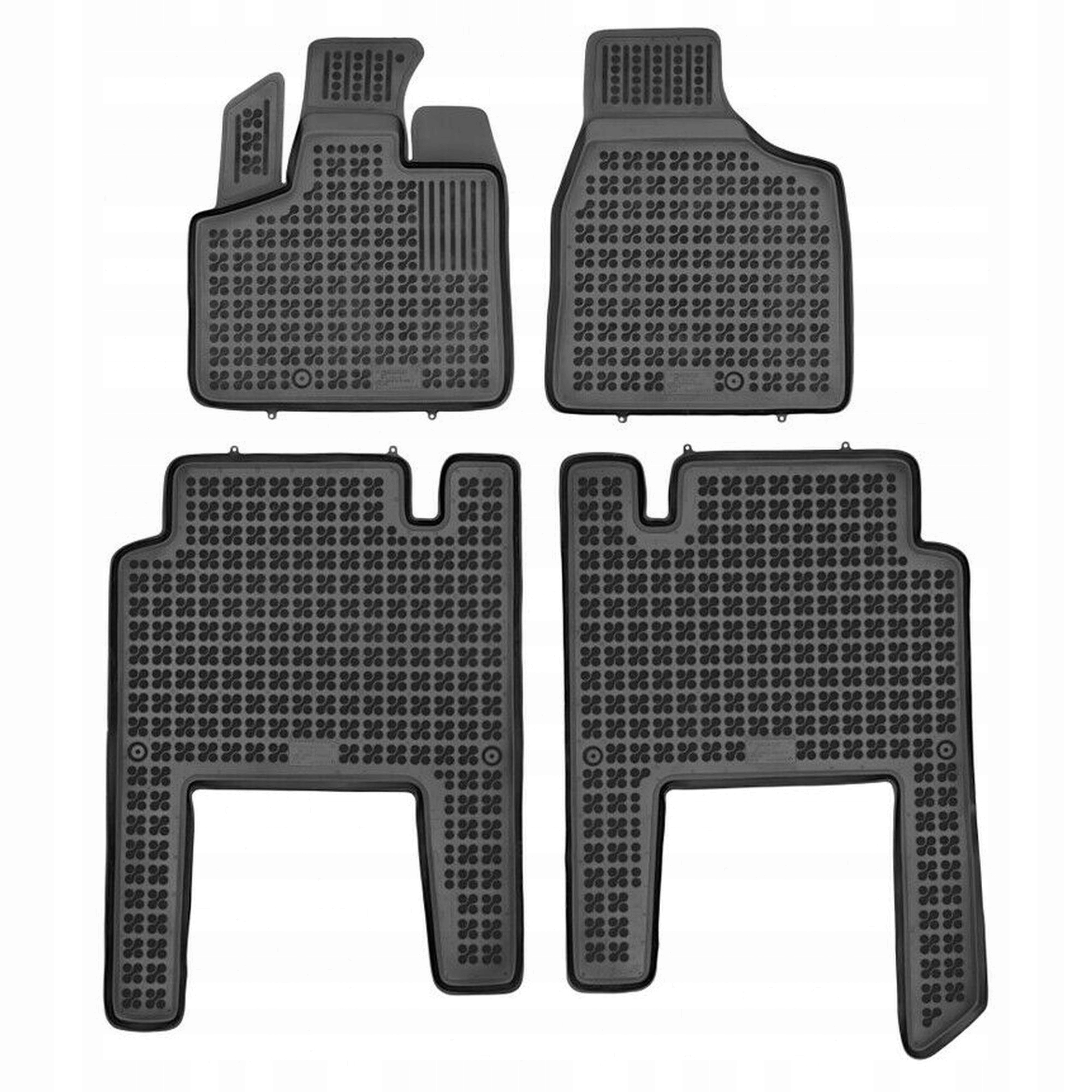 Čierne koberčeky pre Chrysler Grand Voyager V 2005-2011