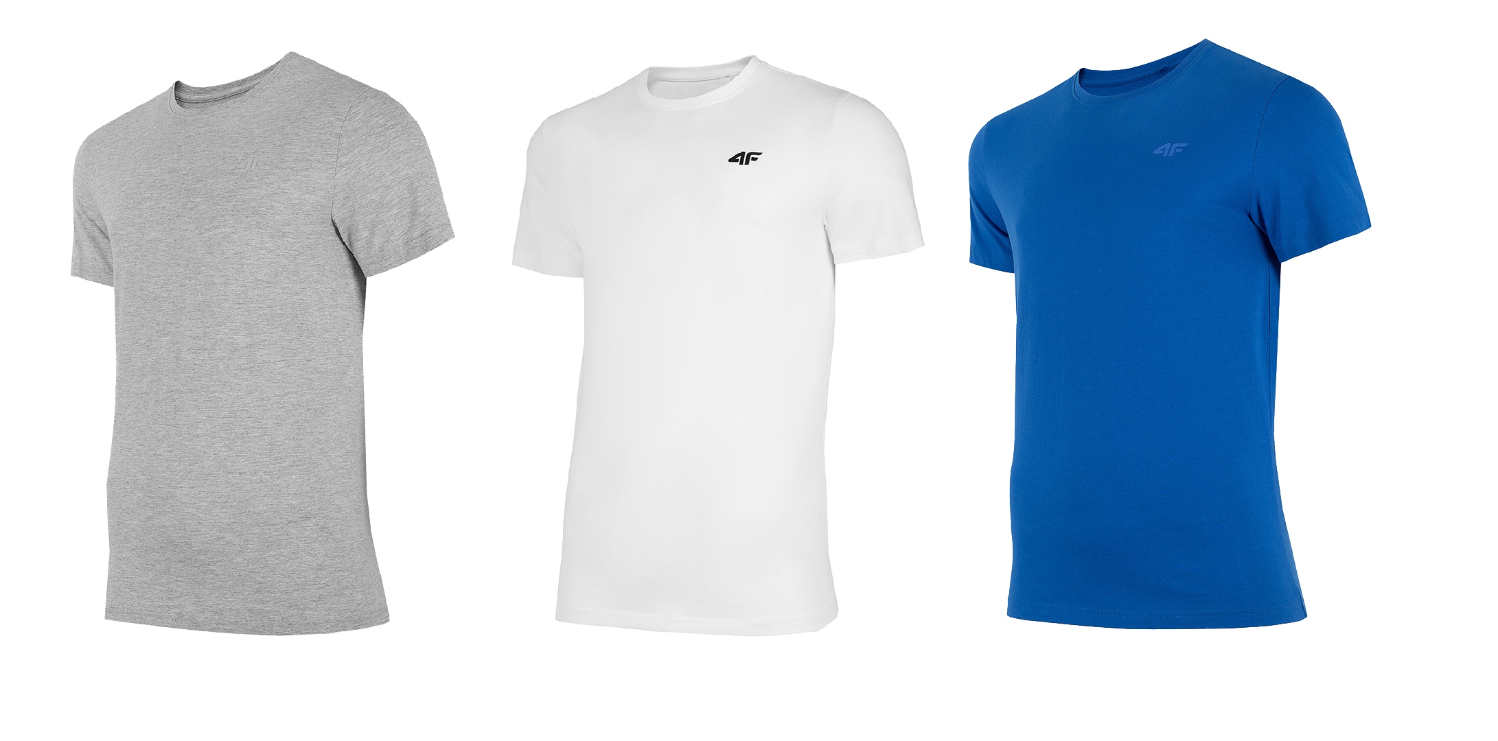 KOSZULKA MĘSKA 4F T-SHIRT SPORTOWY ZESTAW 3SZT Marka 4F