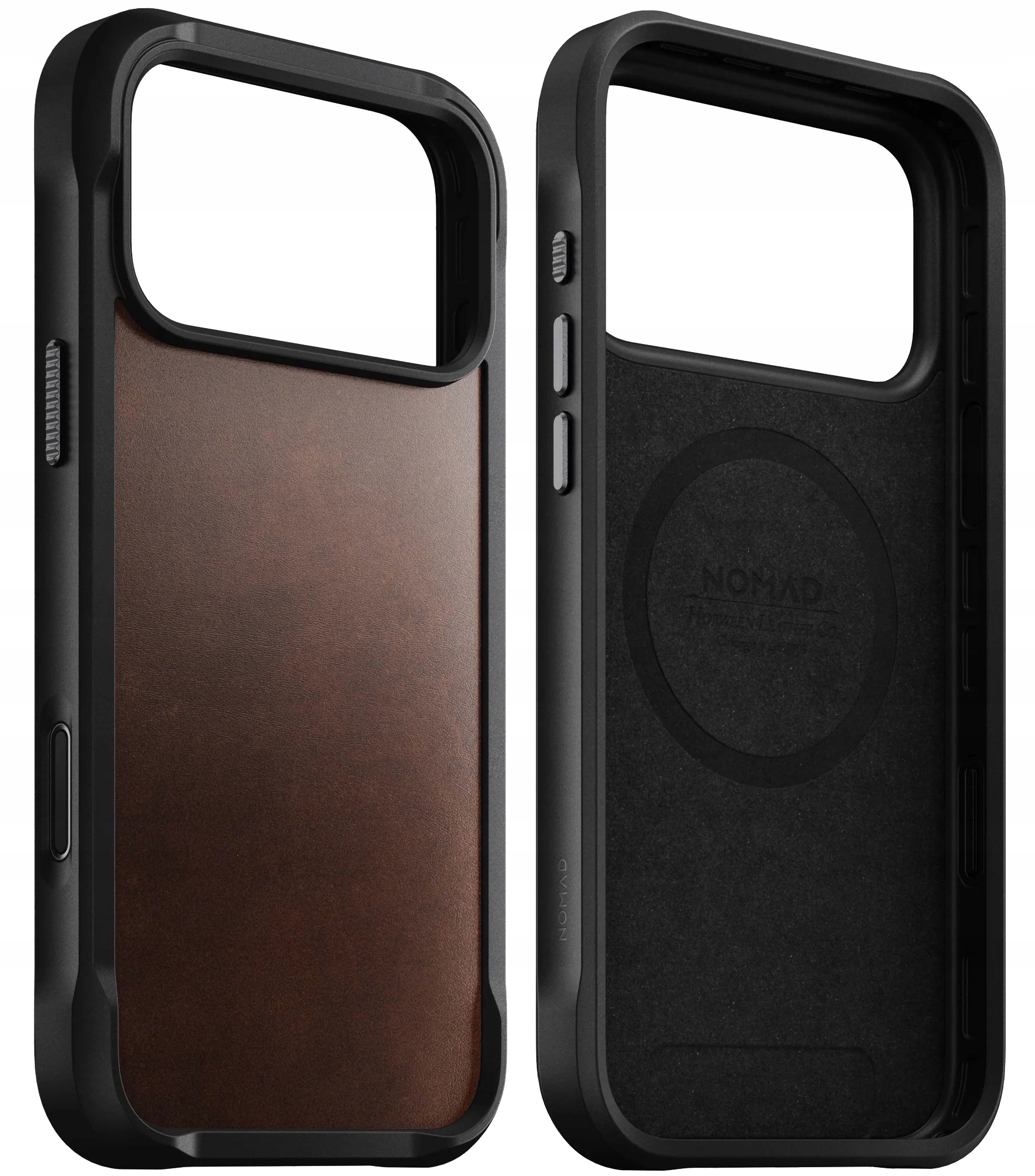 kryt pouzdro Nomad Rugged Leather MagSafe pro iPhone 17 Pro Max