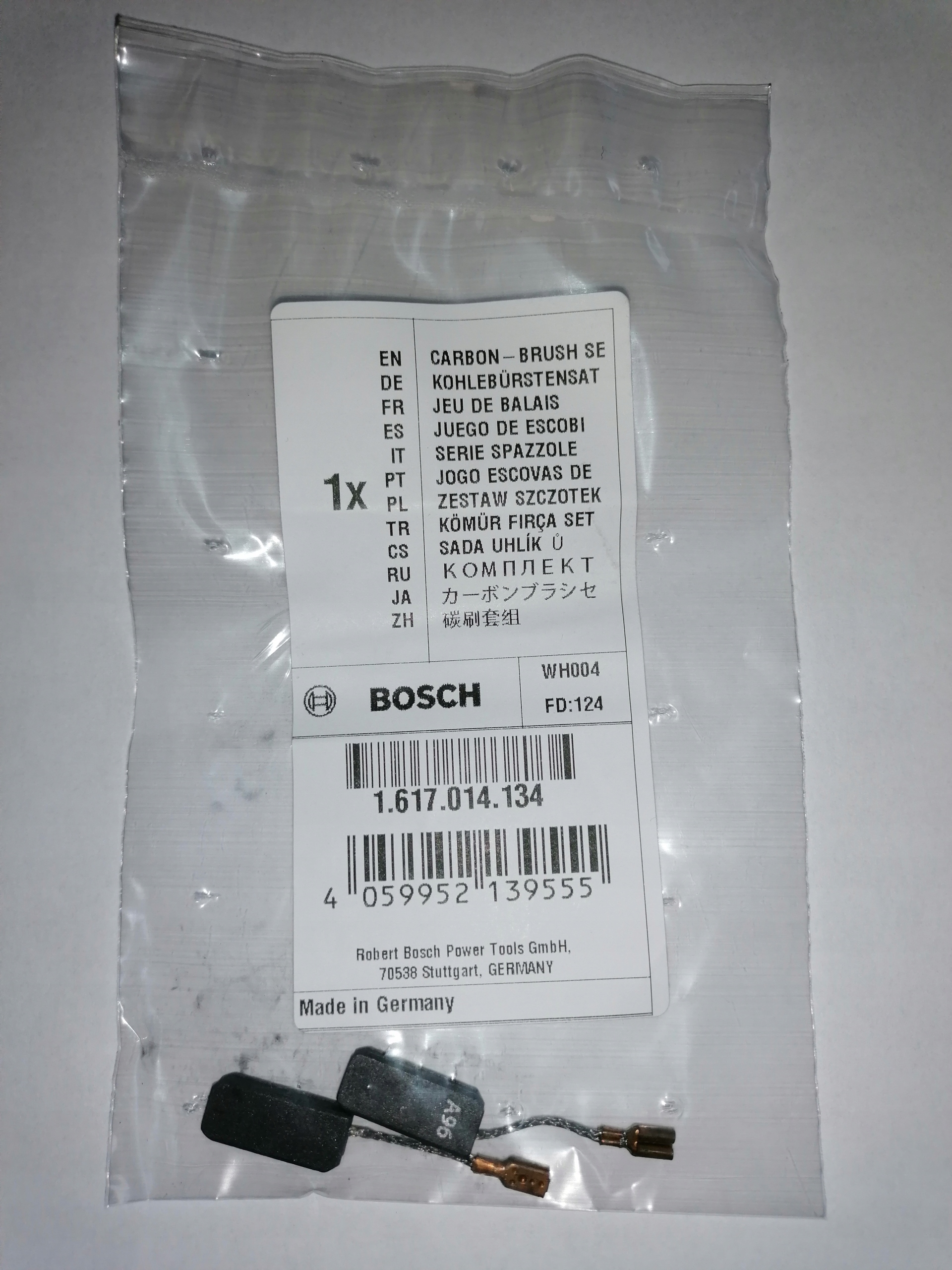 

Bosch szczotki węglowe kpl. Gbh 2-24 Dfr 5x8