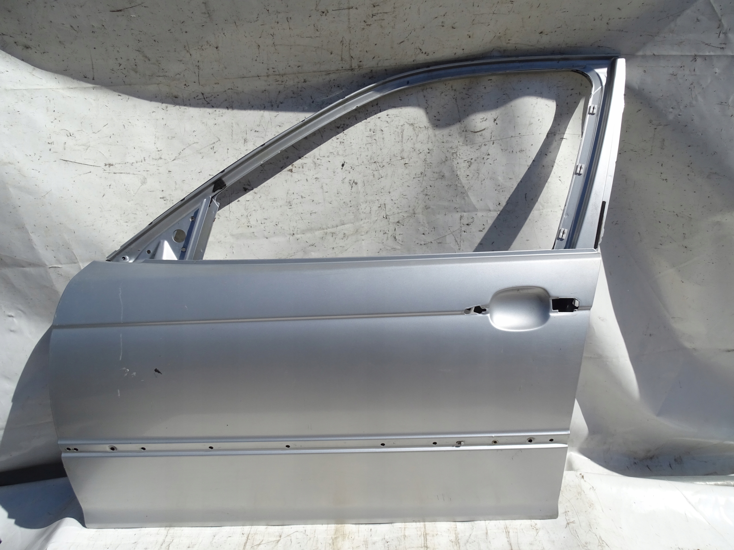 DRZWI LEWE PRZÓD PRZEDNIE BMW E46 SEDAN KOMBI TITANSILBER
