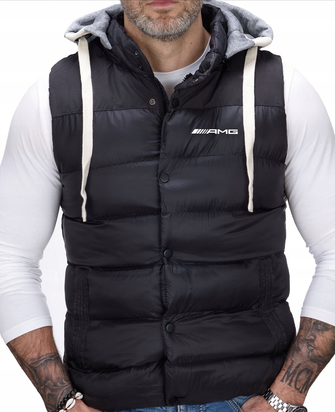 Bunda Bez Rukávů Amg Zateplovač M