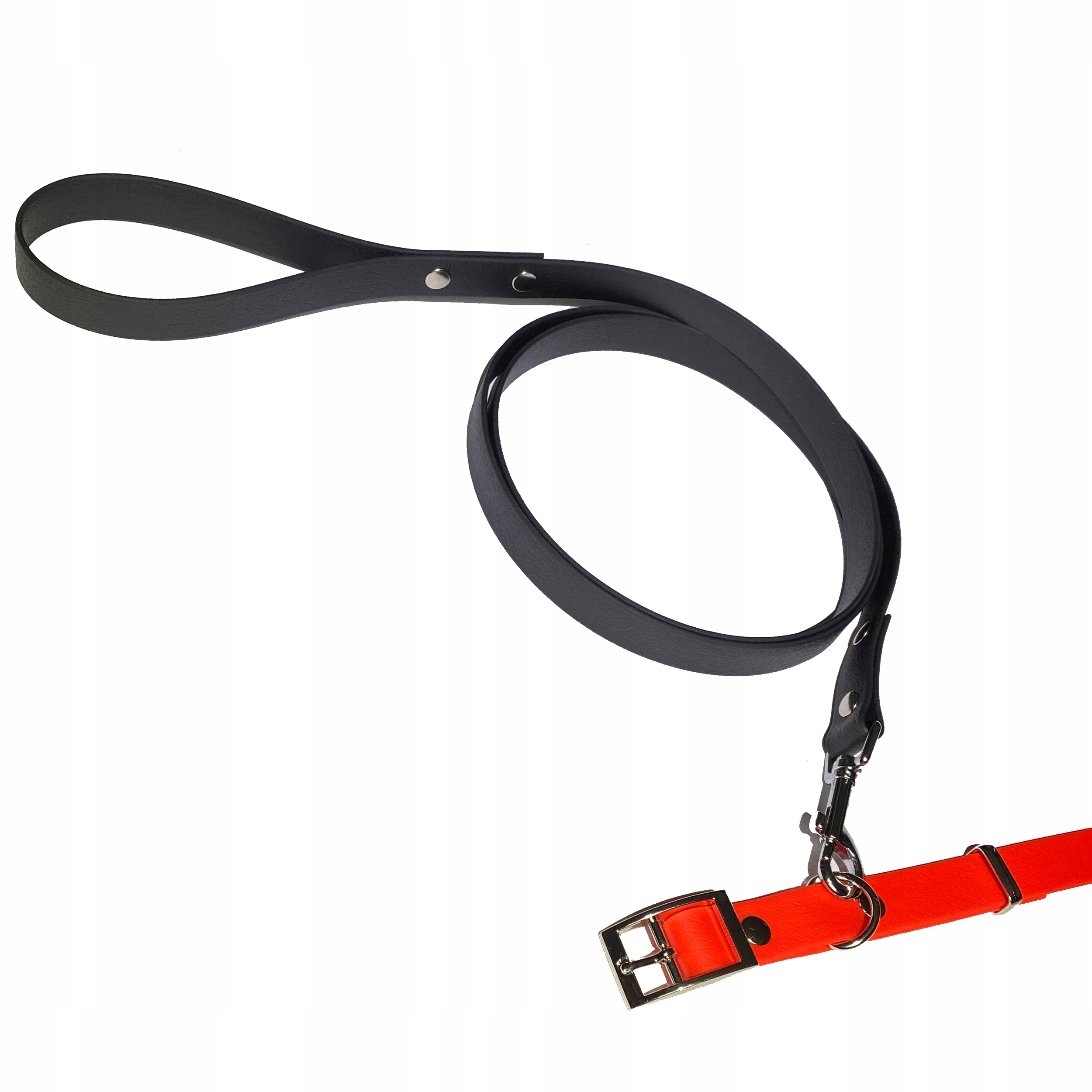 

Smycz dla psa Wodoodporna Pvc 160cm + obroża. City