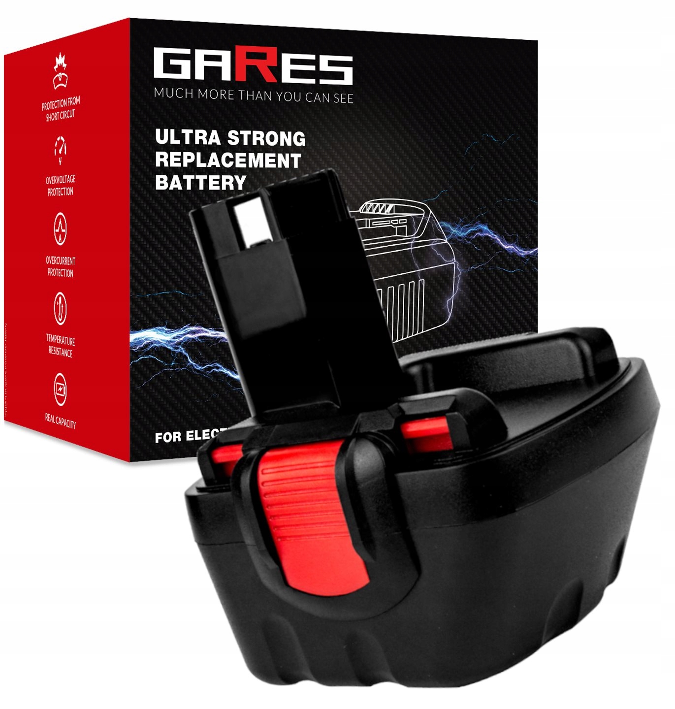 Baterie Akumulátor pro Bosch 2607335261 Gsb 12 VE-2 2607335697 12V 3Ah