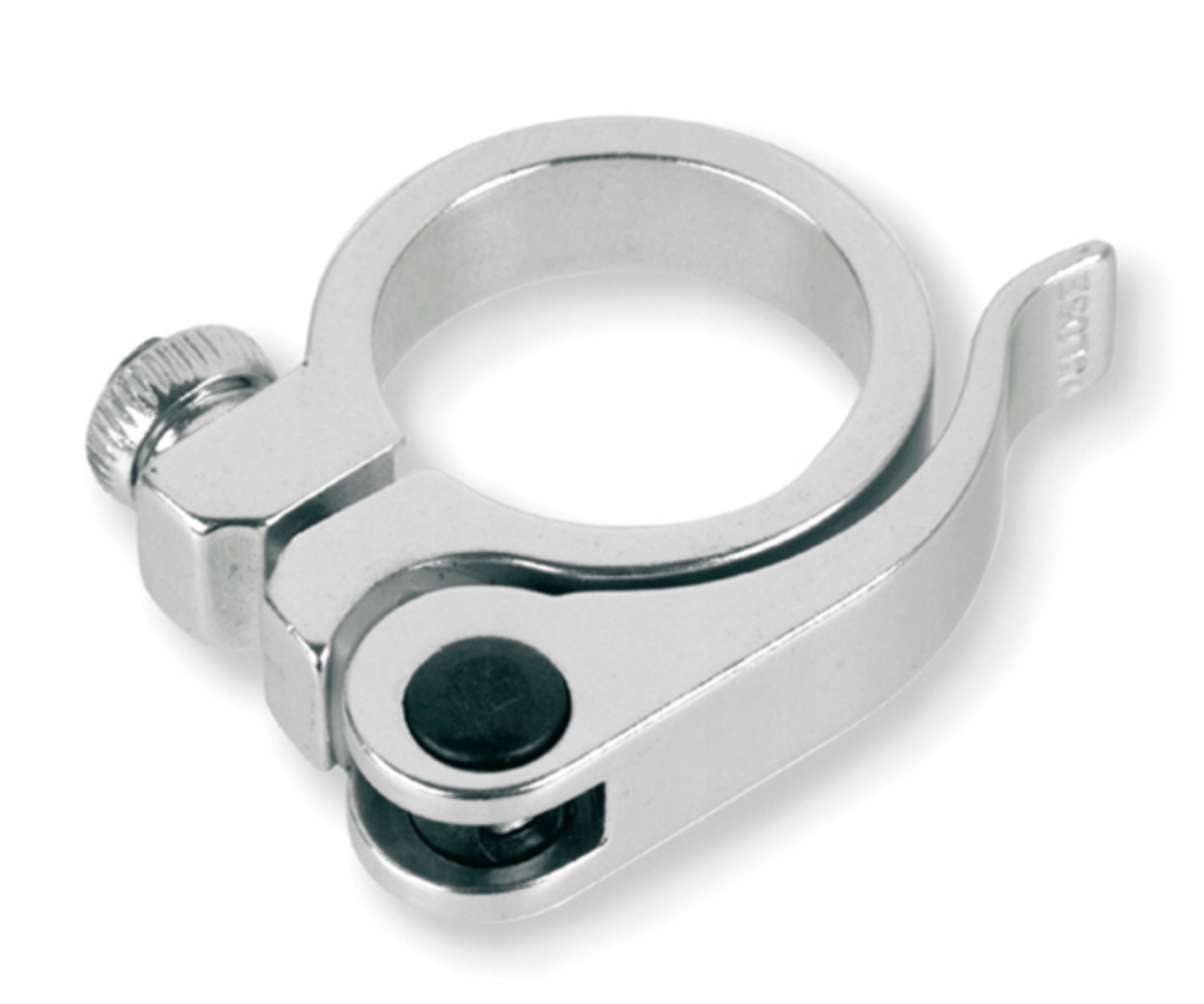 Obejma zacisk sztycy V Bike szybkozamykacz 28.6mm biały