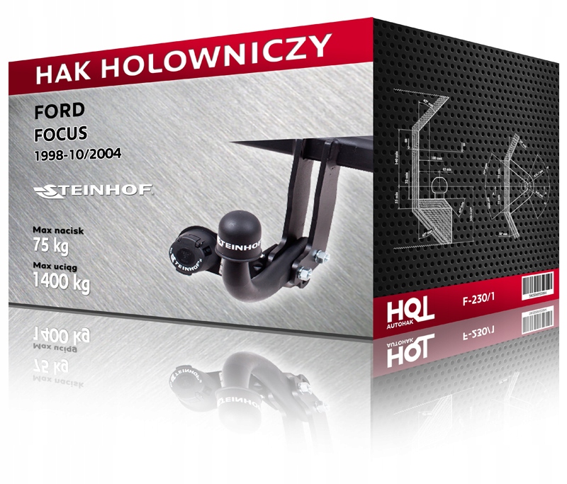 Hak holowniczy Ford FOCUS, 1998-10/2004