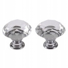 GAŁKA Meblowa KRYSZTAŁOWA 30mm KRYSZTAŁ brylant Rodzaj gałka