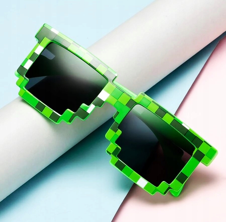 OKULARY dla dzieci i młodzieży piksele