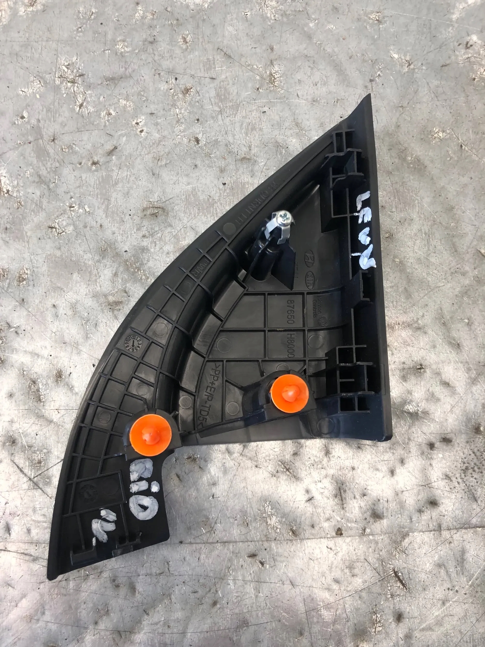 TROJKAT spoiler mirrors left KIA RIO IV 87650-H8000
