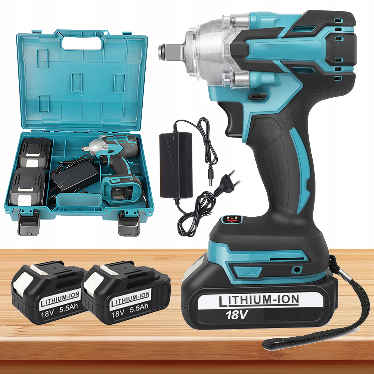 Bezkartáčový Elektrický Rázový Utahovák 650NM 3500IPM S Krytem Na Baterie