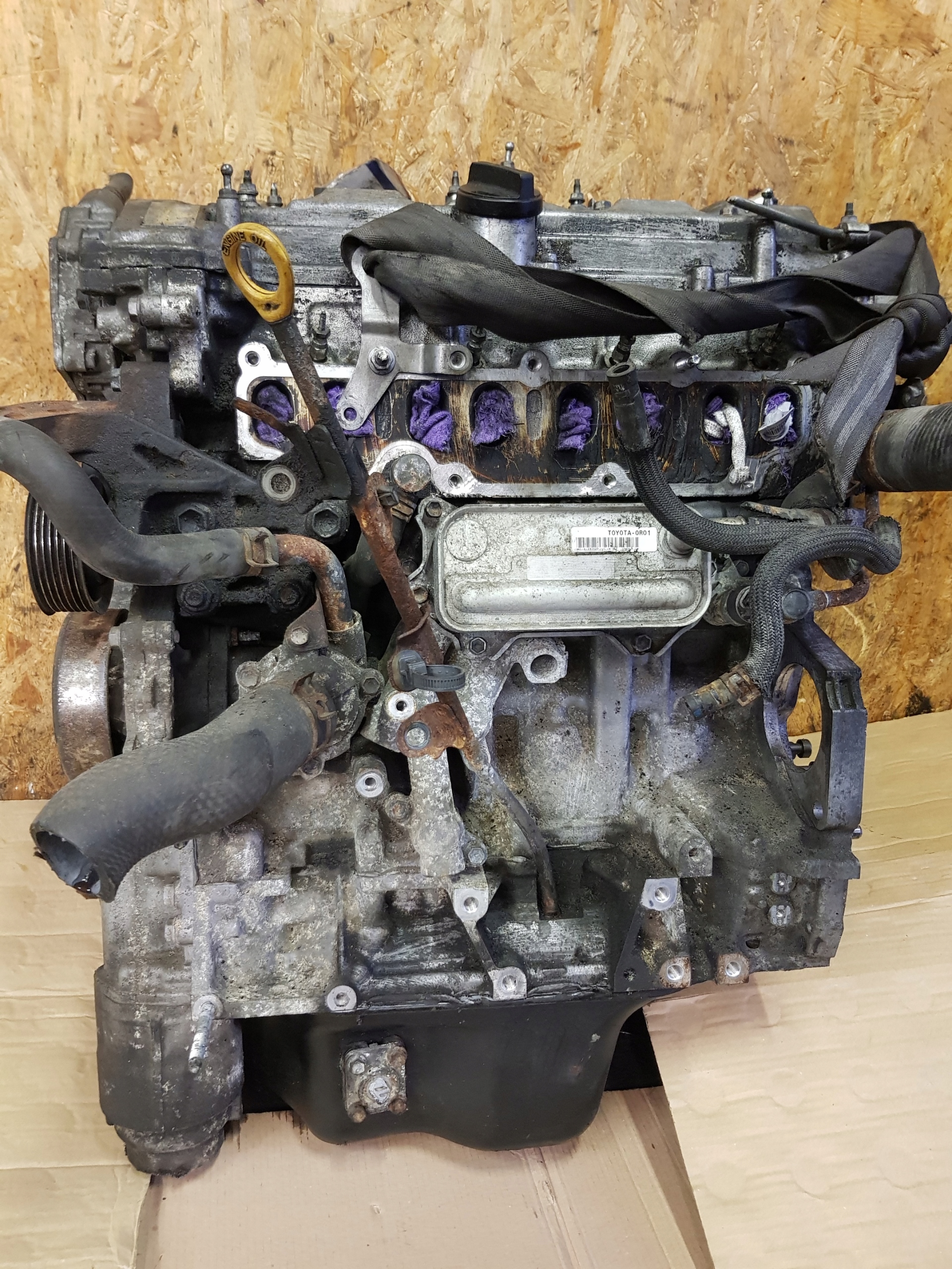 TOYOTA RAV4 2.2 D4D D-CAT 2009 engine 2AD without DPF 186 TYS KM