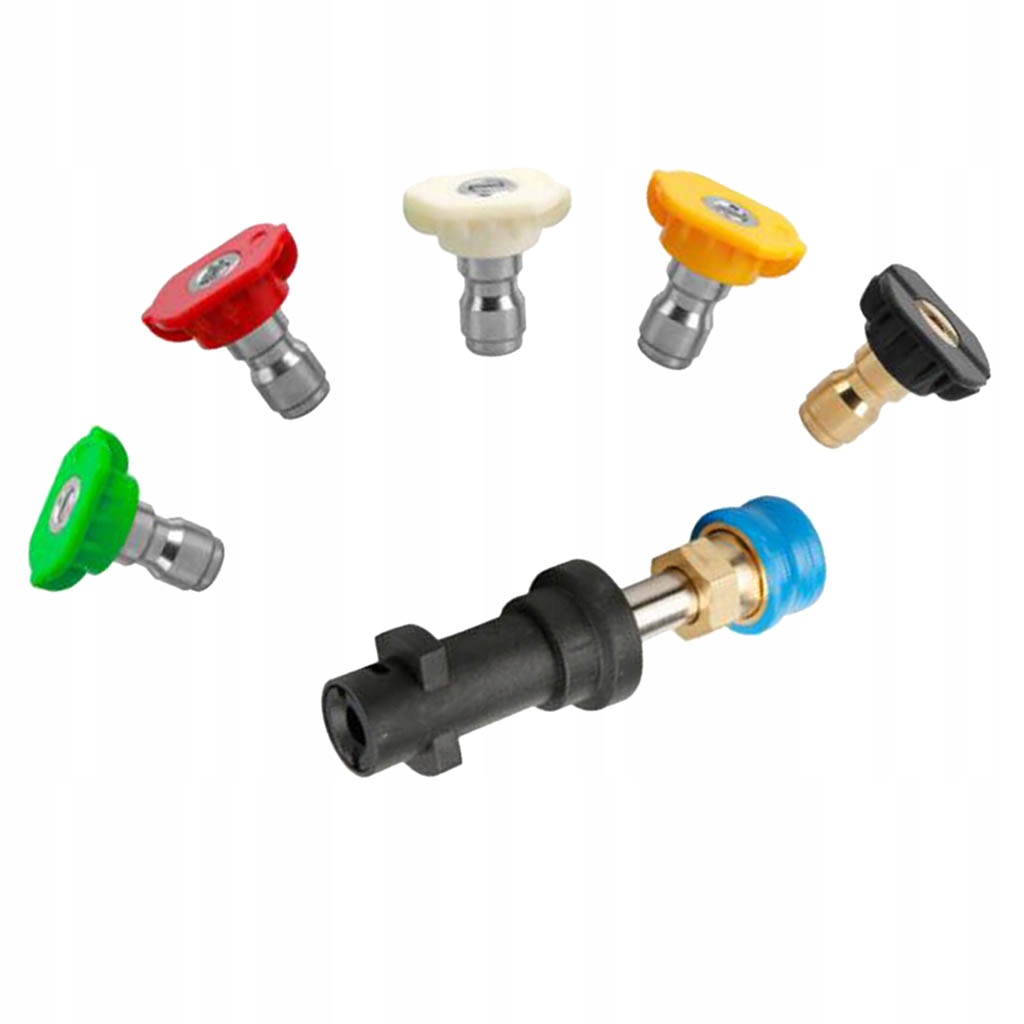 Pressure Washer Adapter Nozzle 1/4 Connect for