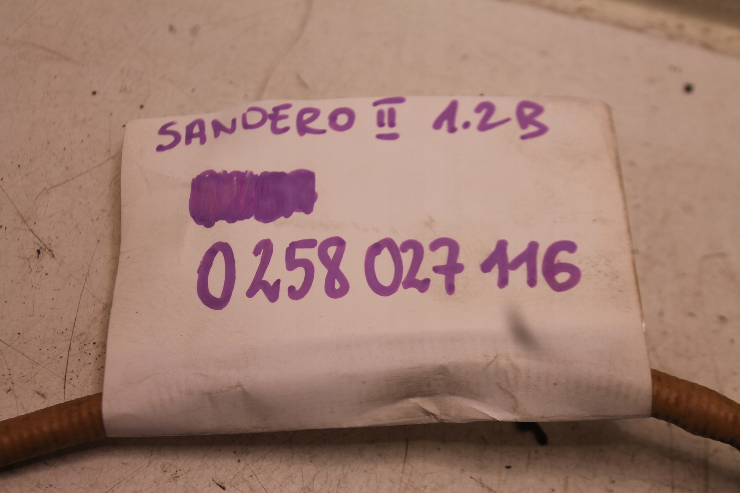 SONDA LAMBDA 0258027116 DACIA SANDERO II 1.2 16V 12-20
