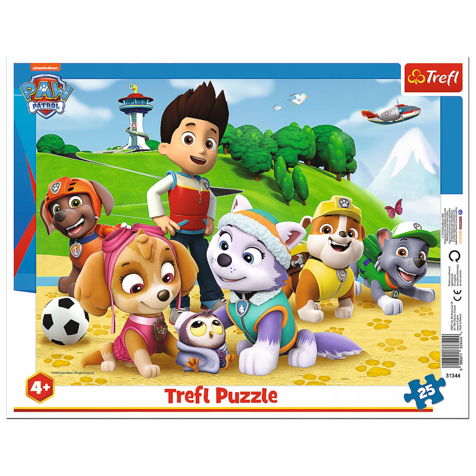 

Trefl Puzzle ramkowe 25el.-Psi Patrol na tropie