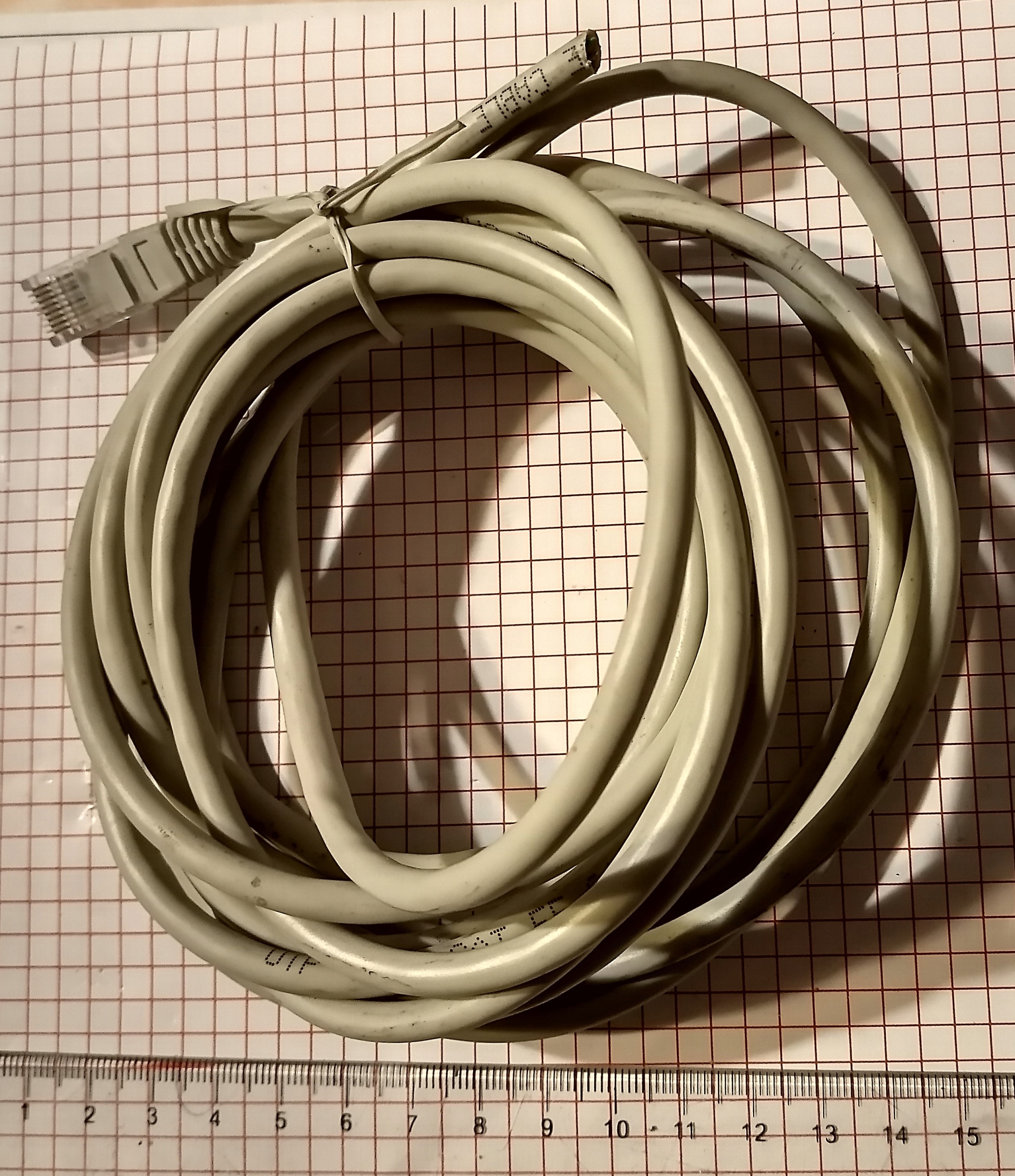 EFB Elektronik K8110WS.4 kabel sieciowy 4 m Cat5e U/UTP (UTP) Biały