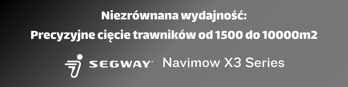 SEGWAY ROBOT KOSZĄCY Navimow X350 - do 5000 m² bez przewodu Seria X350E