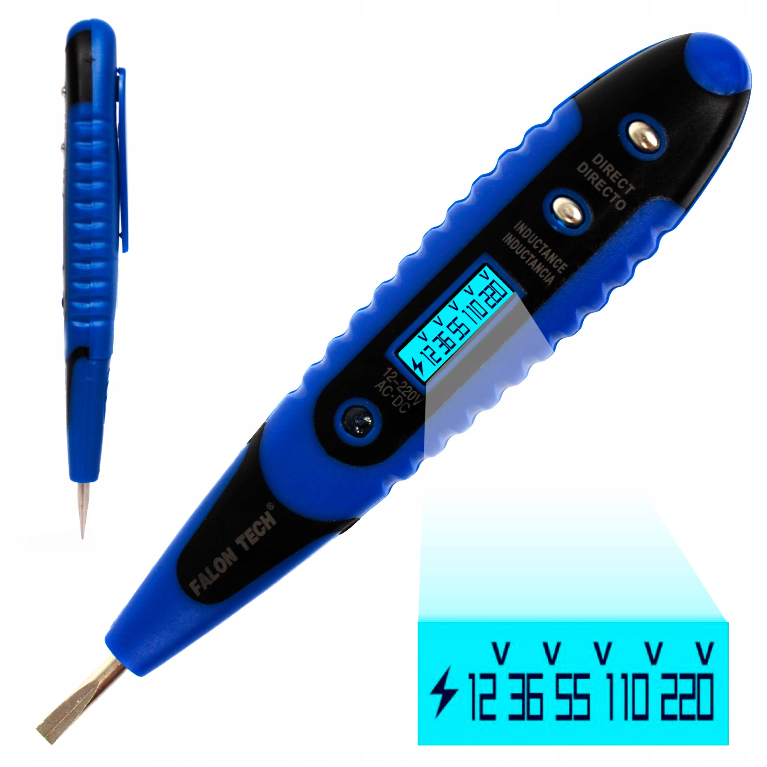 

Próbnik Napięcia Tester Elektroniczny Prądu 12-220