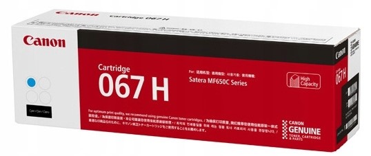 Originálny toner Canon CRG-067HC (5105C002) cyan