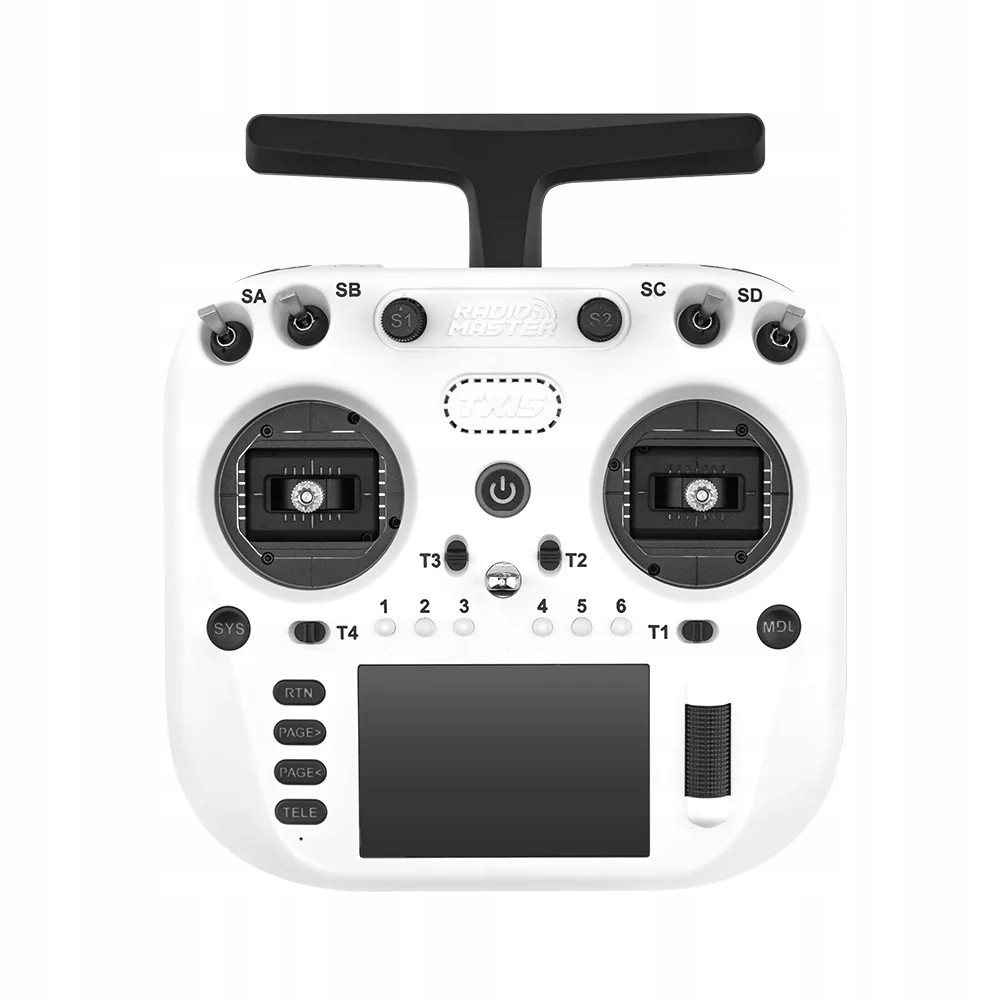 RadioMaster TX15 – Rc zařízení ELRS/M2 s dotykovým displejem, bílá barva