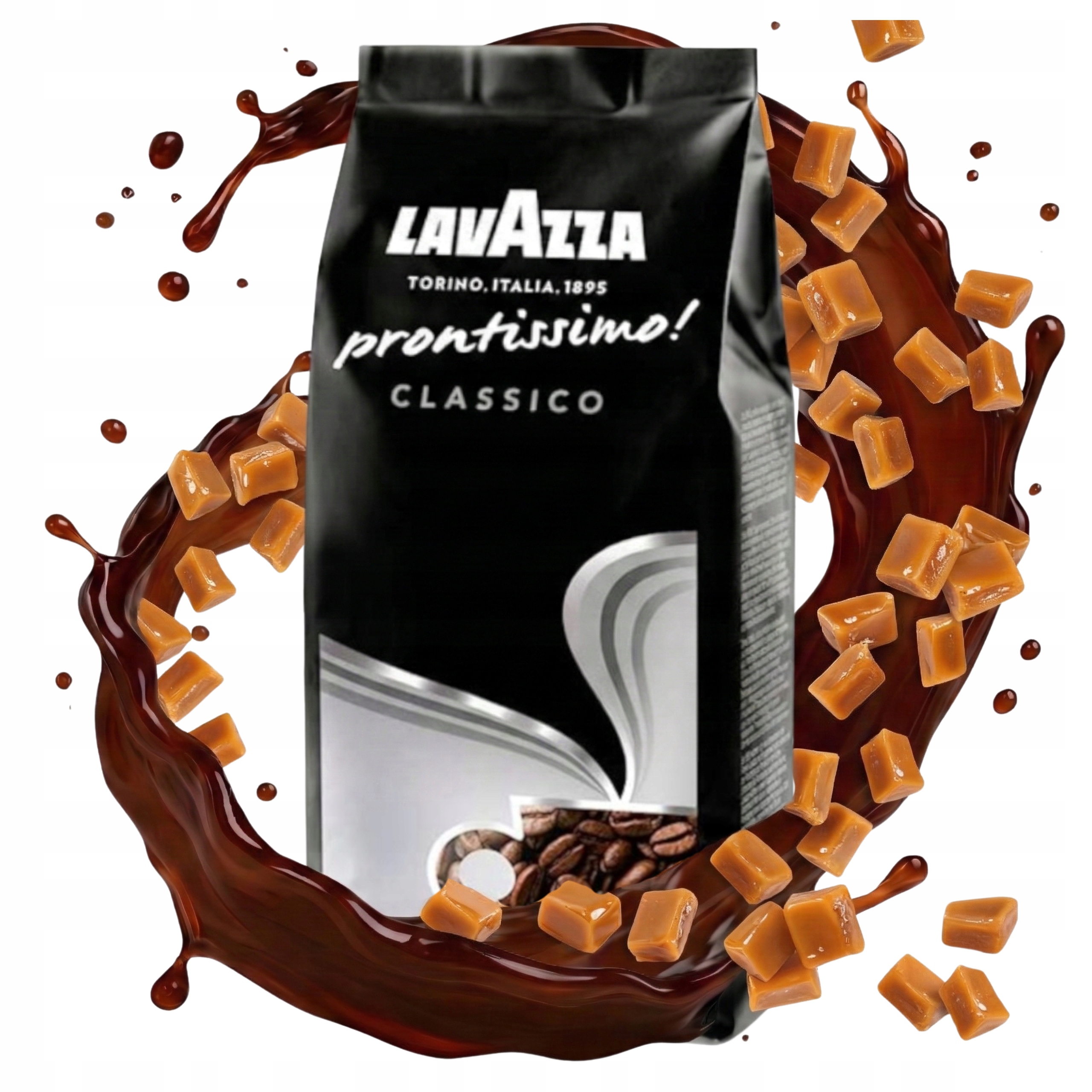 Kawa Rozpuszczalna Lavazza Prontissimo 100% Arabica 300g Classico Czarna
