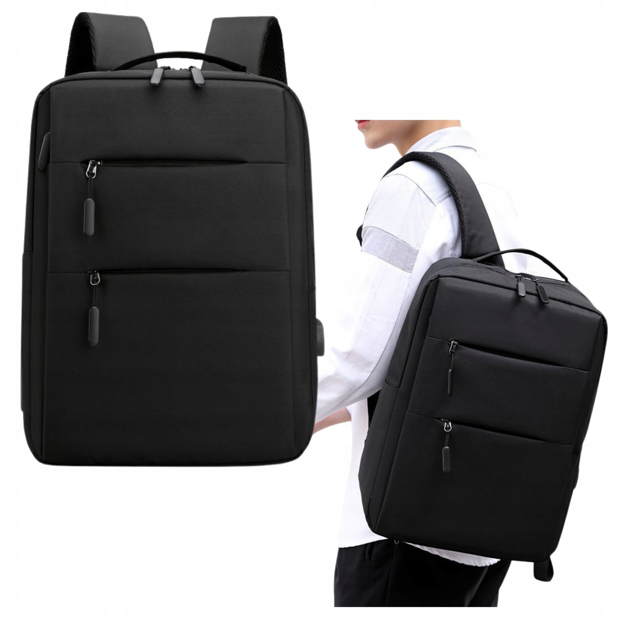 Plecak do samolotu 40x30x14 turystyczny szkolny młodzieżowy usb ryanair