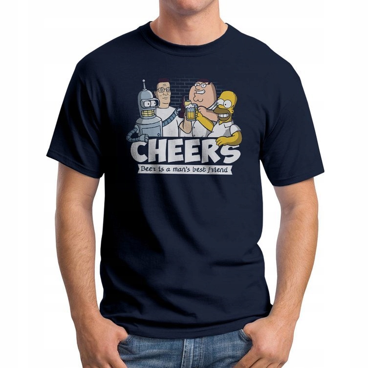 

Koszulka T-Shirt Cheers Beer Club L