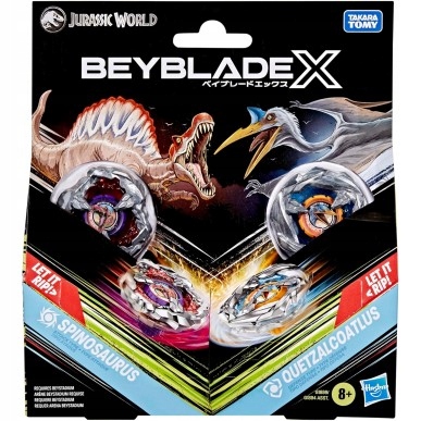 Beyblade X Zestaw startowy Spinosaurus i Quetzalcoatlus G1899 bączek
