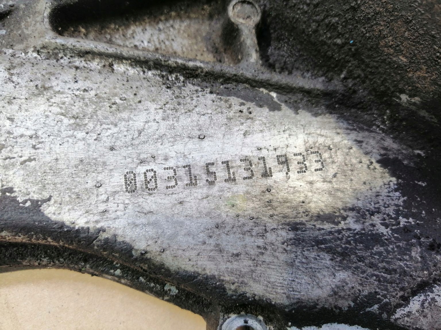 Blende Abdeckung des Zahnrads FORD MODEO MK3 1.8 16V CGBB