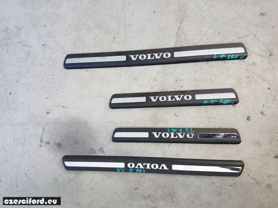 молдинг накладка порога volvo S80 II 2009