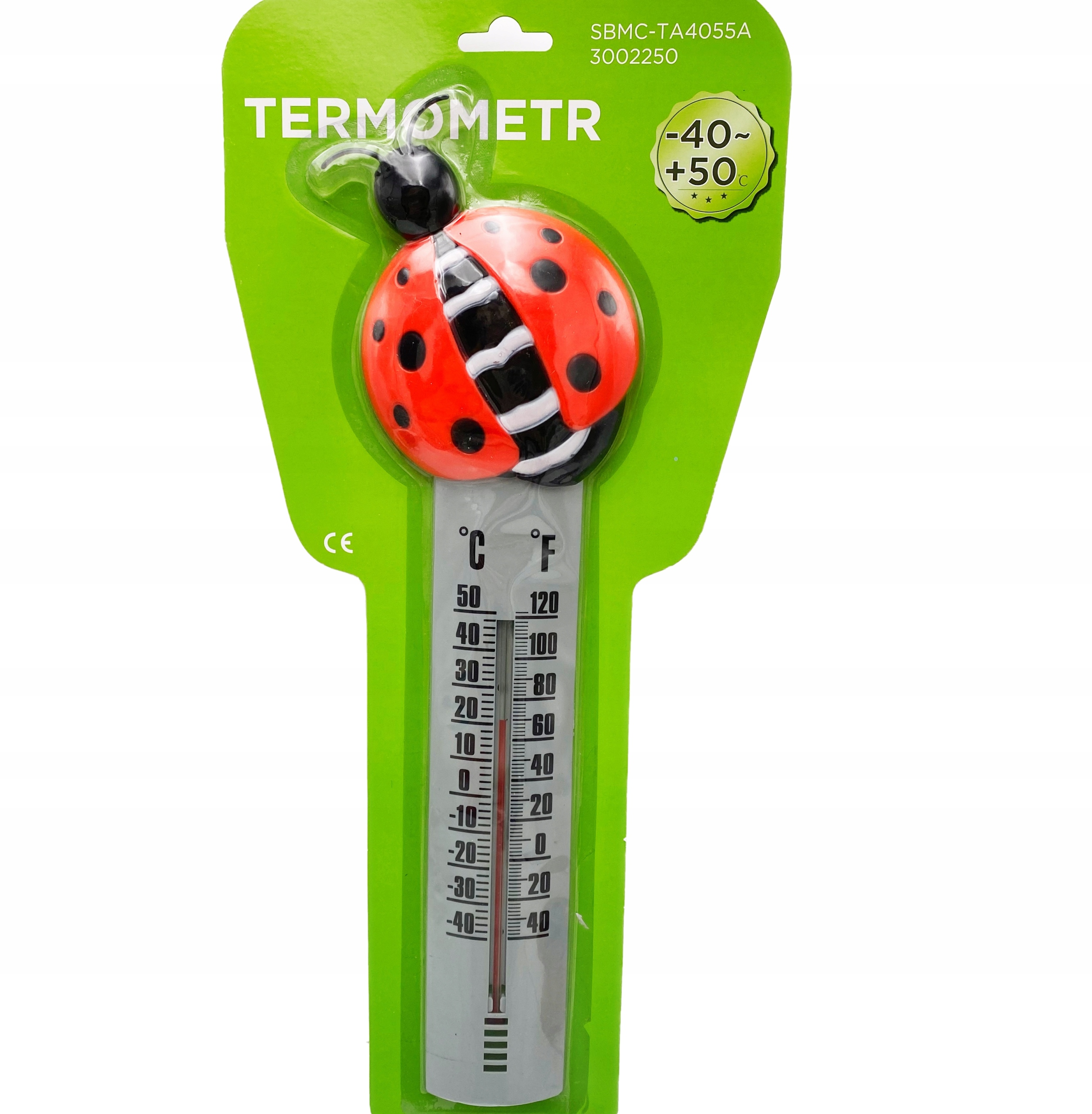TERMOMETR NA OKNO OKIENNY DO DOMU BIEDRONKA EAN (GTIN) 5903321267488