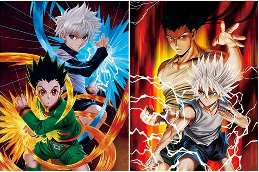 OBRAZ 3D NA ŚCIANĘ HUNTER x HUNTER PLAKAT HOLO 2W1