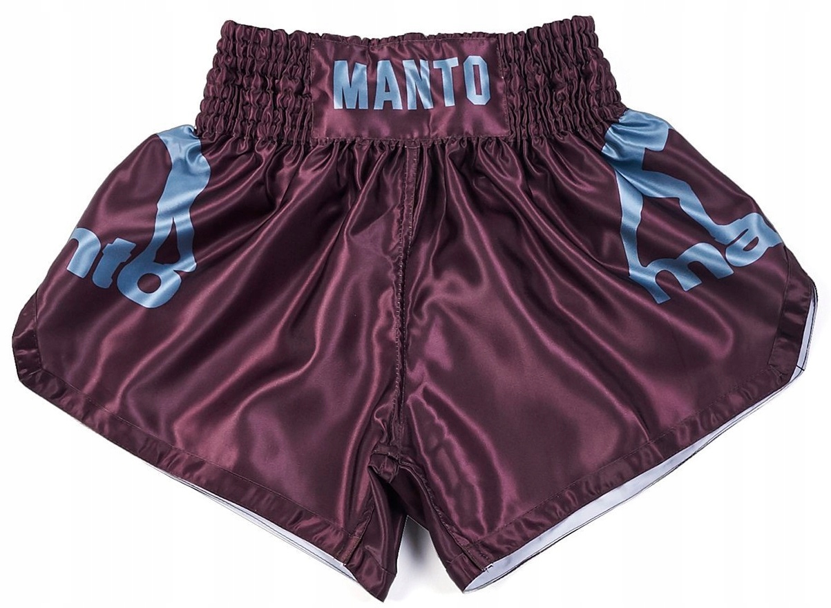 MANTO spodenki MUAY THAI DUAL brązowe rozm. L