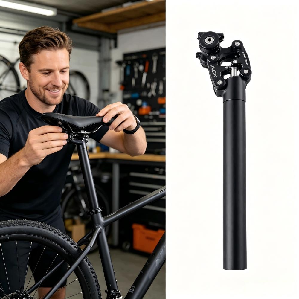 Odpružená sedlová tyč Sr-suntour SP-12 27,2 x 350 E-bike