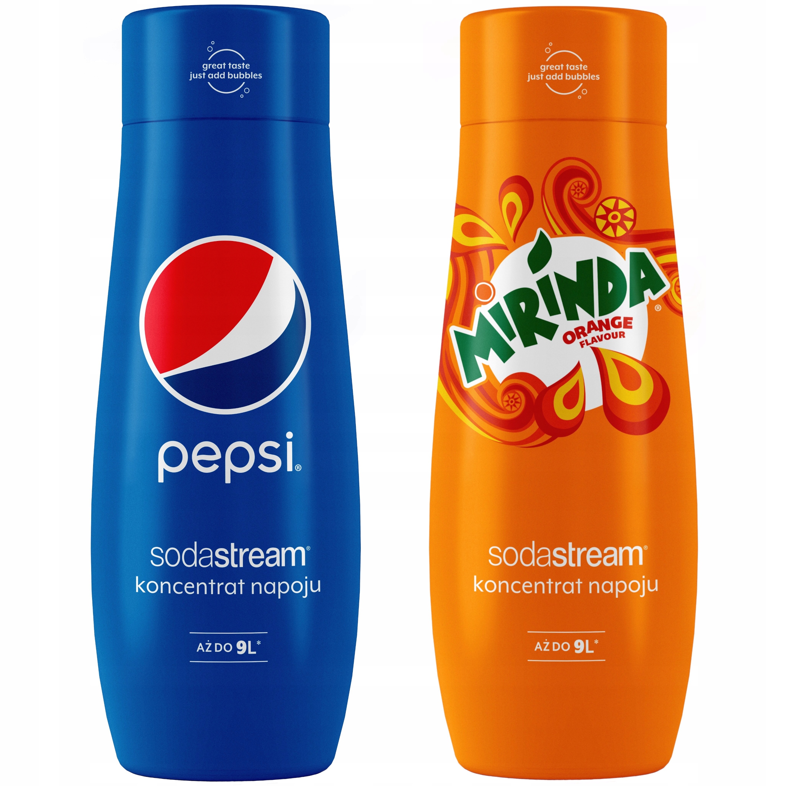 Pepsi + Mirinda zestaw koncentrat syrop SodaStream