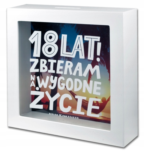 

Skarbonka Na 18 Zbieram Na Życie