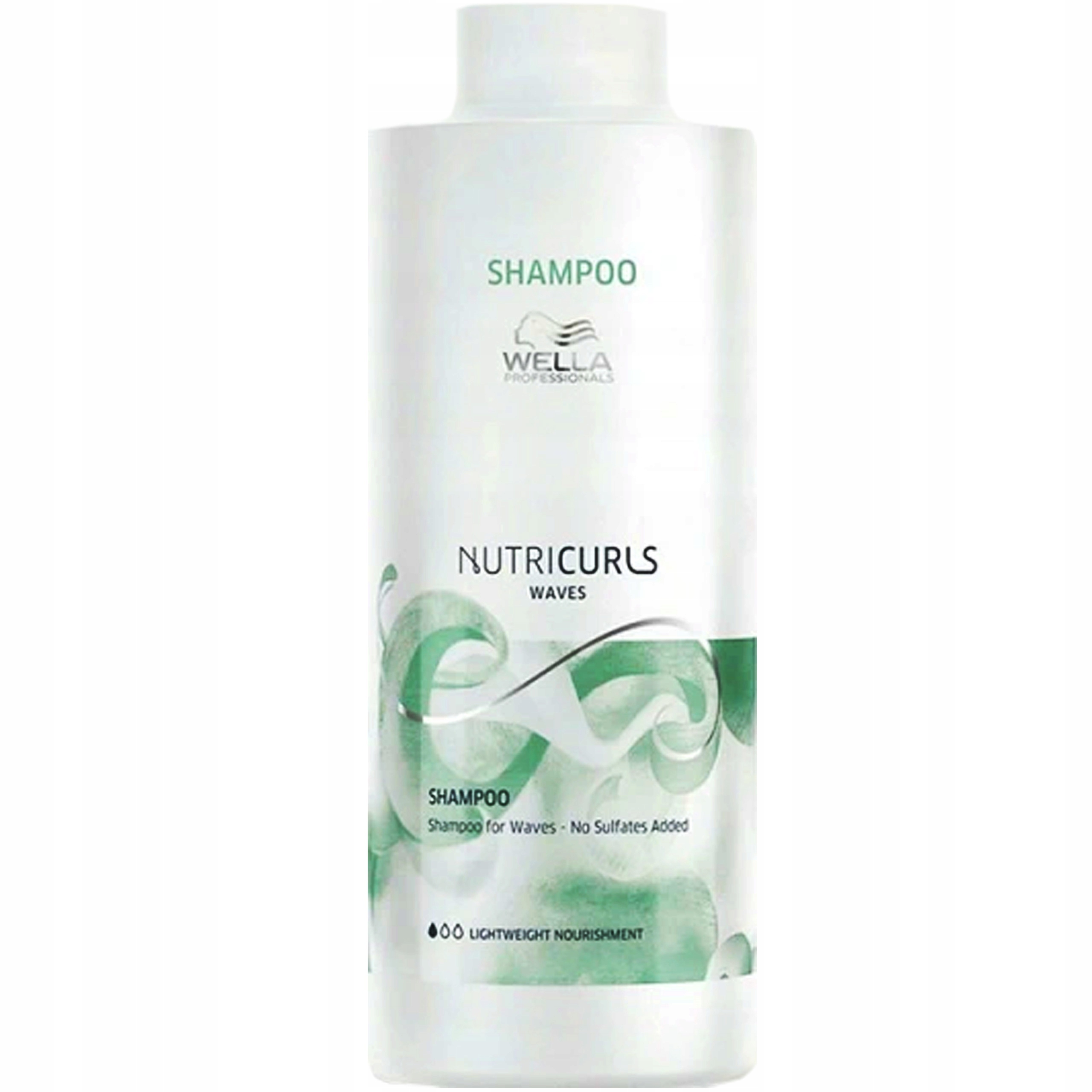 Šampon Nutricurls Wella 1000 ml univerzální péče